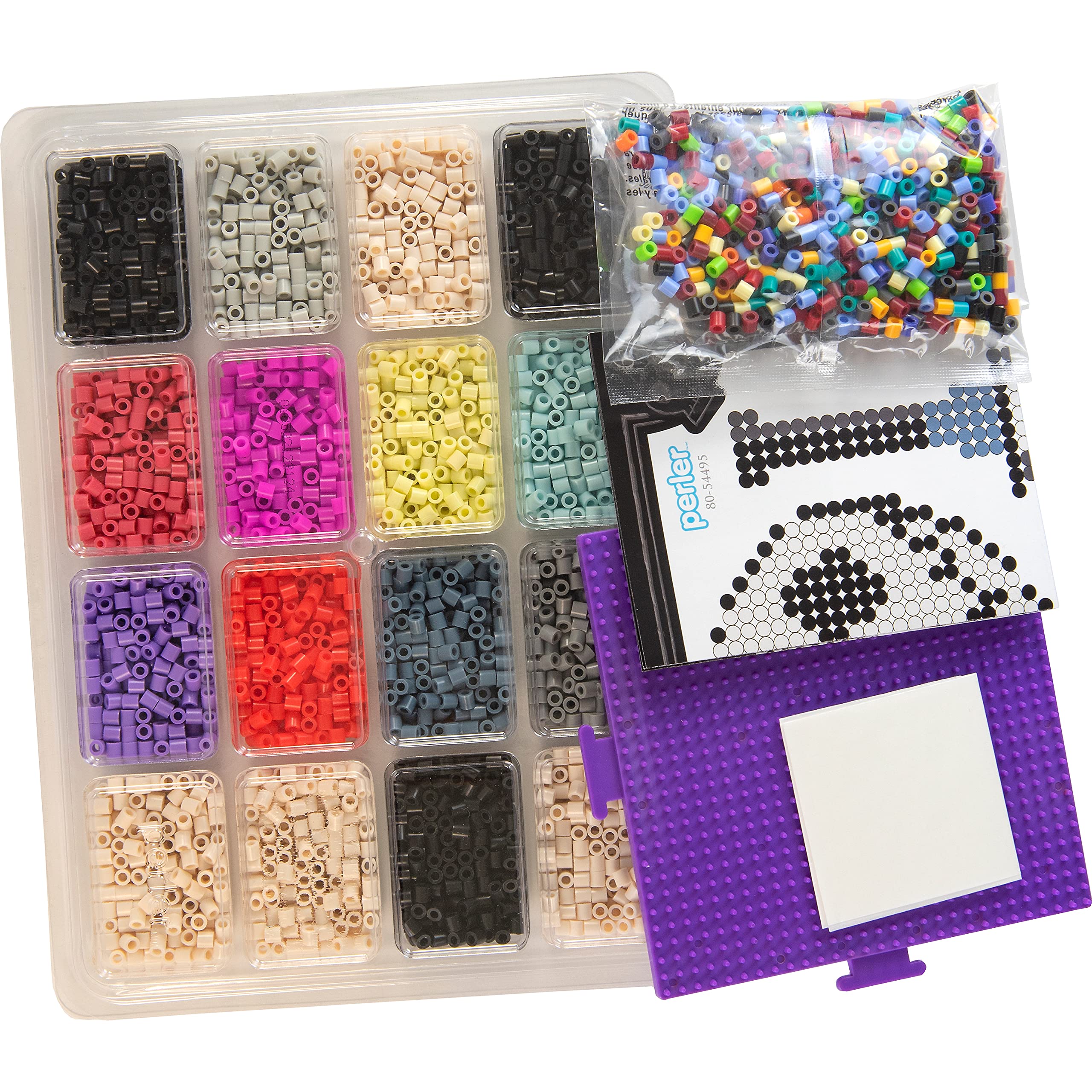 ナイトメアビフォアクリスマス　蓄光フェイスビーズBＯＸ Amazon.co.jp: Perler Tim Burton's ナイトメアービフォアクリスマス